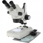 Binocular Stereo Microscope 6.5-45x, Glass Base Plate_noscript