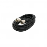20ft Coaxial UHF-UHF Mini-RG8x Cable, Black_noscript