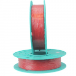 Red Plastic/Plastic Twist Tie Ribbon on Spool_noscript