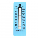 Thermax 8 Lvl Strip B Temperature Indicator, 160F-230F_noscript