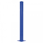 2 Rib Rail Drop-In Post, Blue, 60" Height_noscript