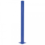 2 Rib Rail Drop-In Post, Blue, 72" Height_noscript