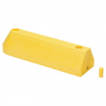 100% Recycled Plastic End Section Modular Guard Curb_noscript