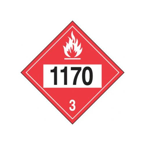 Order MPL742RM100 By Accuform DOT Placard Hazard Class 3 Ethyl Alcohol order-mpl742rm100-by-accuform-dot-placard-hazard-class-3-ethyl-alcohol