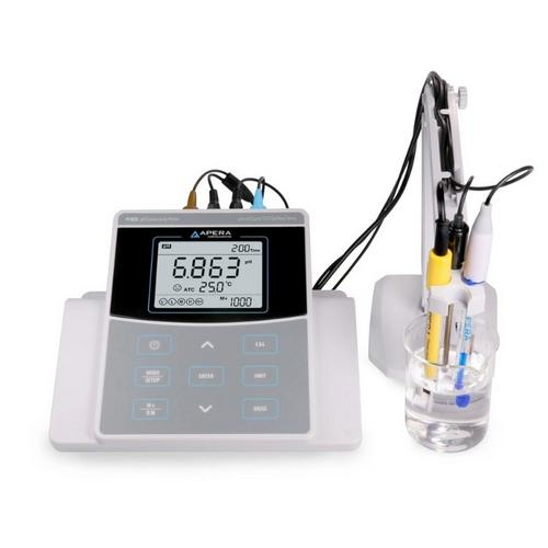 Order AI533 by Apera Instruments PC820 Benchtop pH/Conductivity Meter