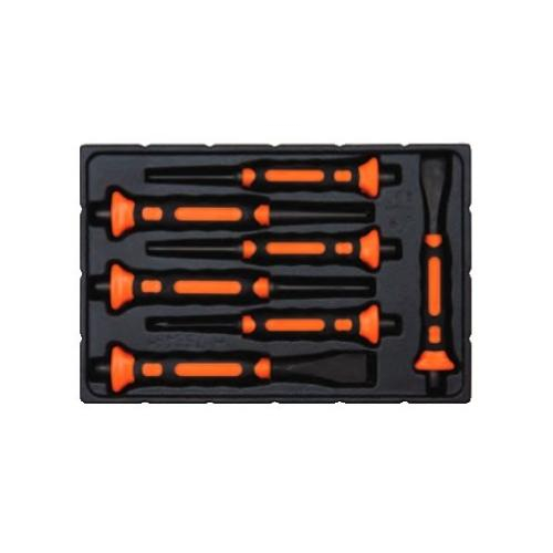 Order 3654BMS/7 by Bahco 7 Piece Soft Grip Punch and Chisel Set US