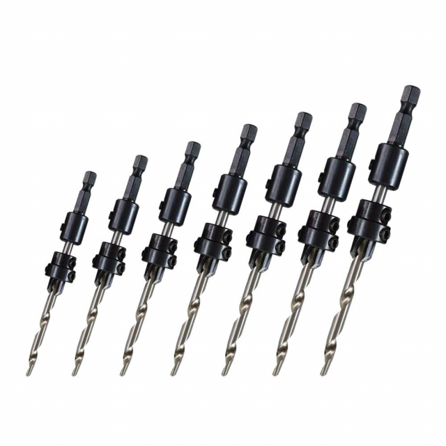 Order 13203 by Big Horn Countersink Drill Bit Set with QuickChange Hex
