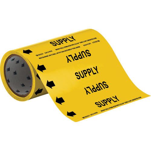 Order 41516 by Brady Vinyl Supply Pipe Marker US Mega Store