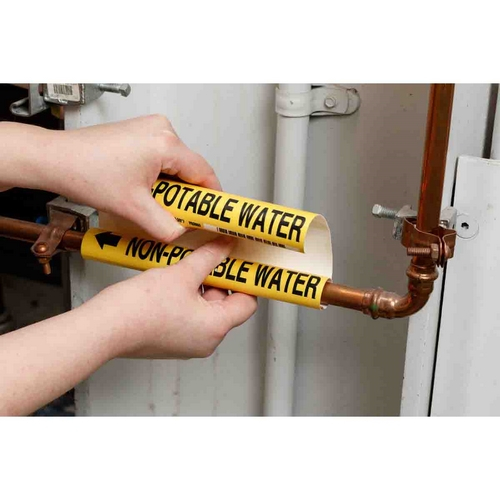 Order 4194B by Brady High Pressure Natural Gas Pipe Marker US Mega Store