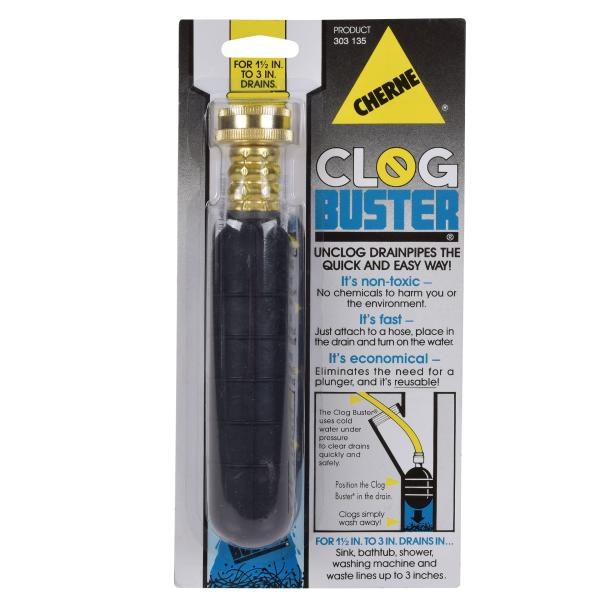 Order 303135 by Cherne Clog Buster Drain Flusher 11/2" 2" Nominal Size US Mega Store