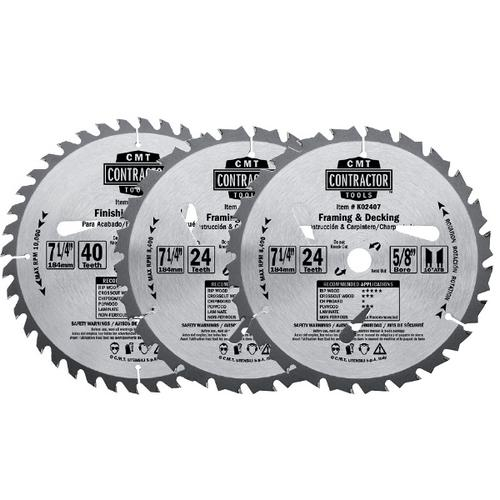 Order K0703C by CMT Circular Saw Blade, Combo pack, (15 Packs) US