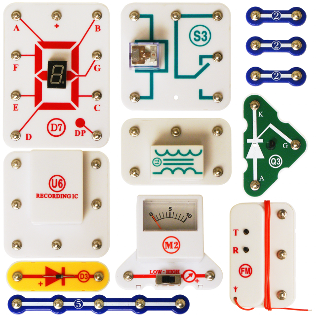 Order UC-50 by Elenco Snap Circuits Upgrade Kit SC-300 to SC-500 - US