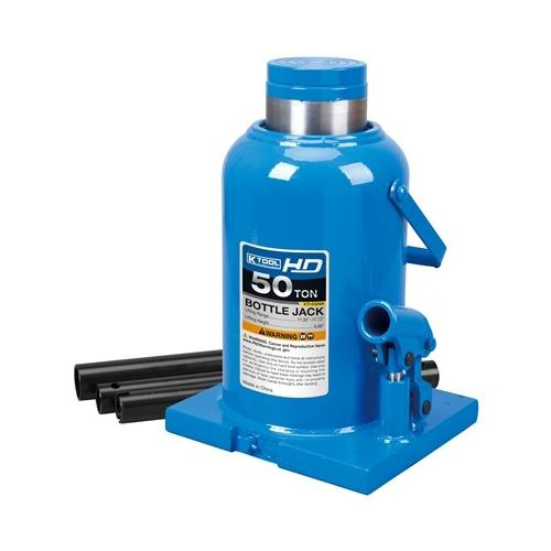 Order KTI63250A by K Tool International 50 Ton Bottle Jack, Welded Type