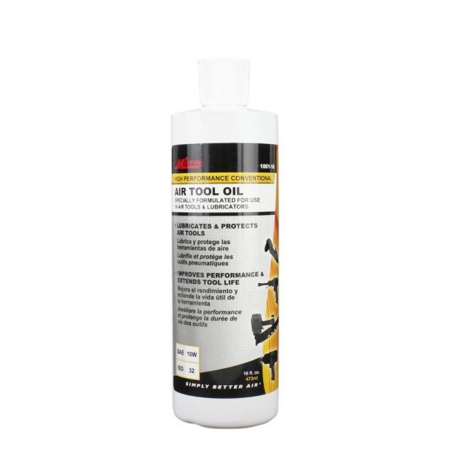 Order 100116 by Milton Conventional Pneumatic Tool Oil, 16 Oz, (Pack