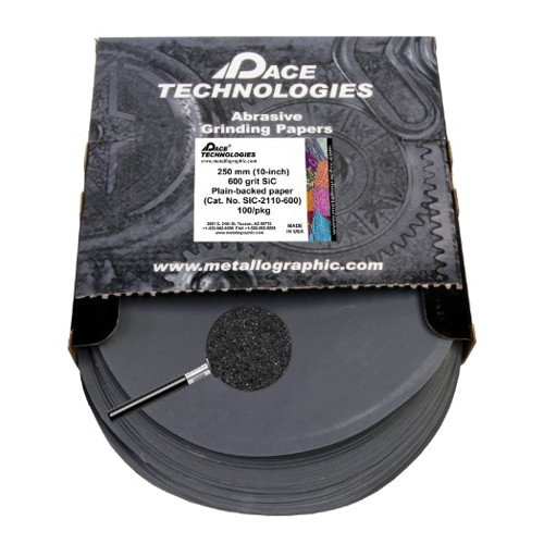 Order SIC2110600 by Pace Technologies 10" 600 Grit Abrasive Grinding