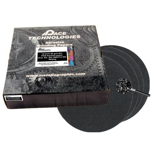 Order SIC80P1450 by Pace Technologies SiC Abrasive Grinding Paper, 14