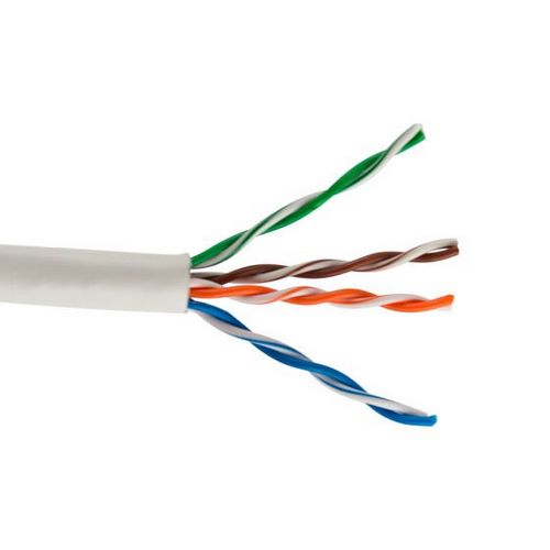 Order CAT5EWT by SCP Cat5e Cable, 350MHz, 24AWG, 4PR, UTP, 1000ft
