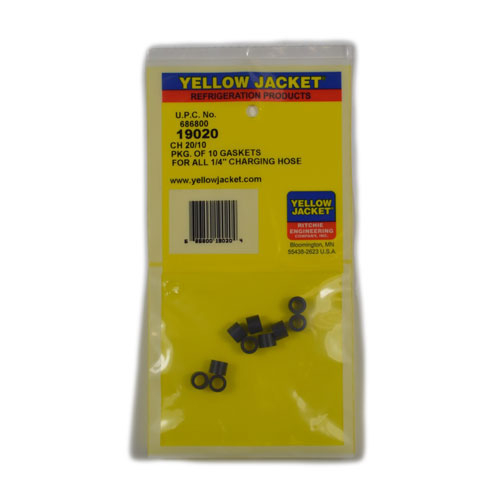 Order 19020 by Yellow Jacket CH20 Gasket for 1/4", 5/16" Hoses US